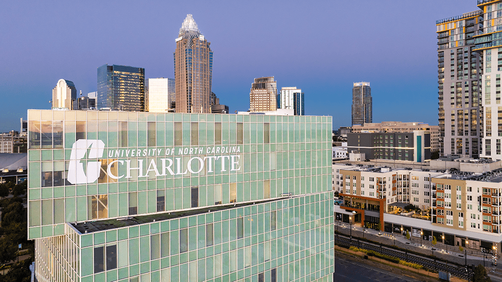 The Dubois Center at UNC Charlotte in uptown Charlotte, NC.